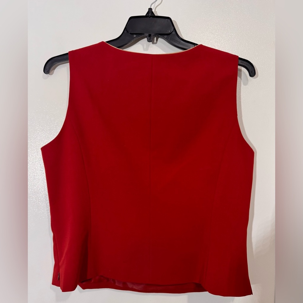 Kasper Women's Red Blazer/Skirt Set - Picture 8 of 14